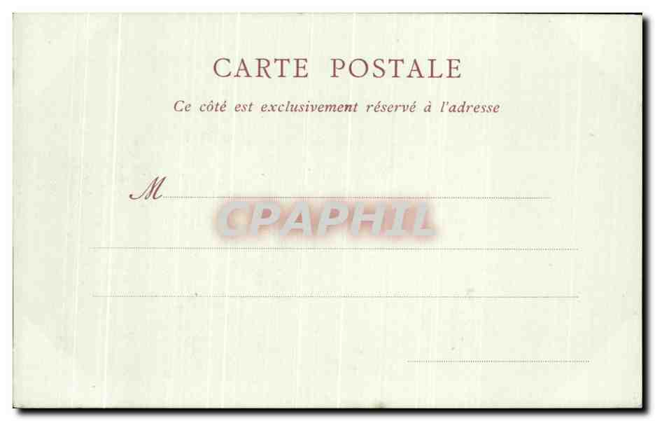 CPA Rennes Palais de Justice la Salle des Pas Perdus Chambre Civile — Rückseite
