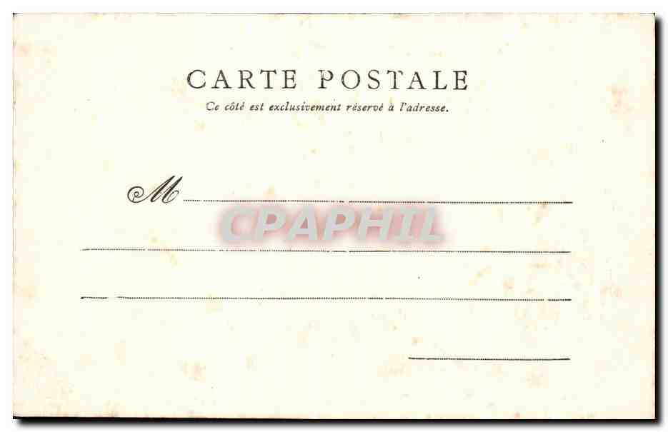 CPA Chateau De Liniere Fresque D'Amaury Duvai Une lecture des Fourchambault — Rückseite