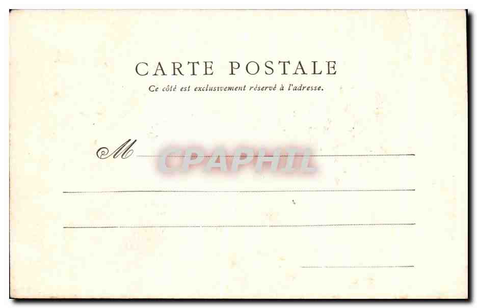 CPA Montaigu jardin De Lignieres — Back