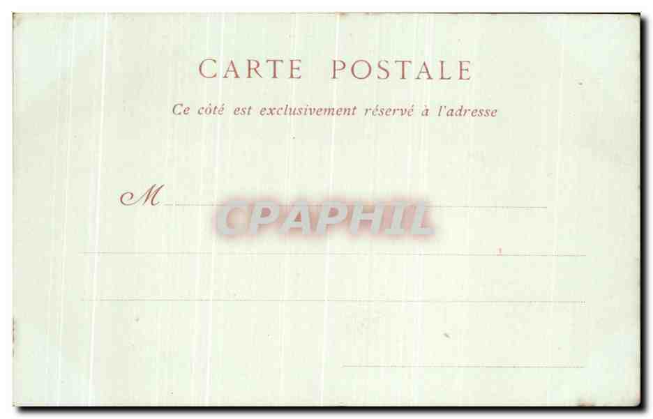 CPA Abbaye du Mont Saint Michel Les Galeries du Cloitre — Verso