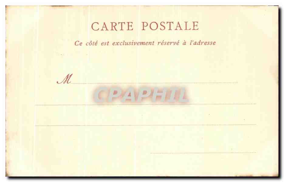 CPA Annaye Du Mont Saint Michel La Salle des Gardes — Verso