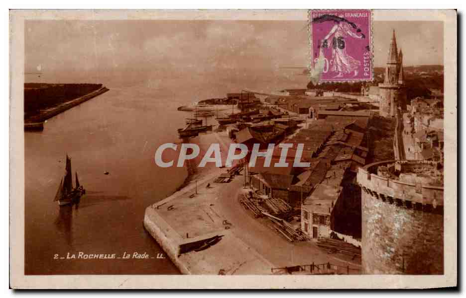 CPA La Rochelle La Rade 