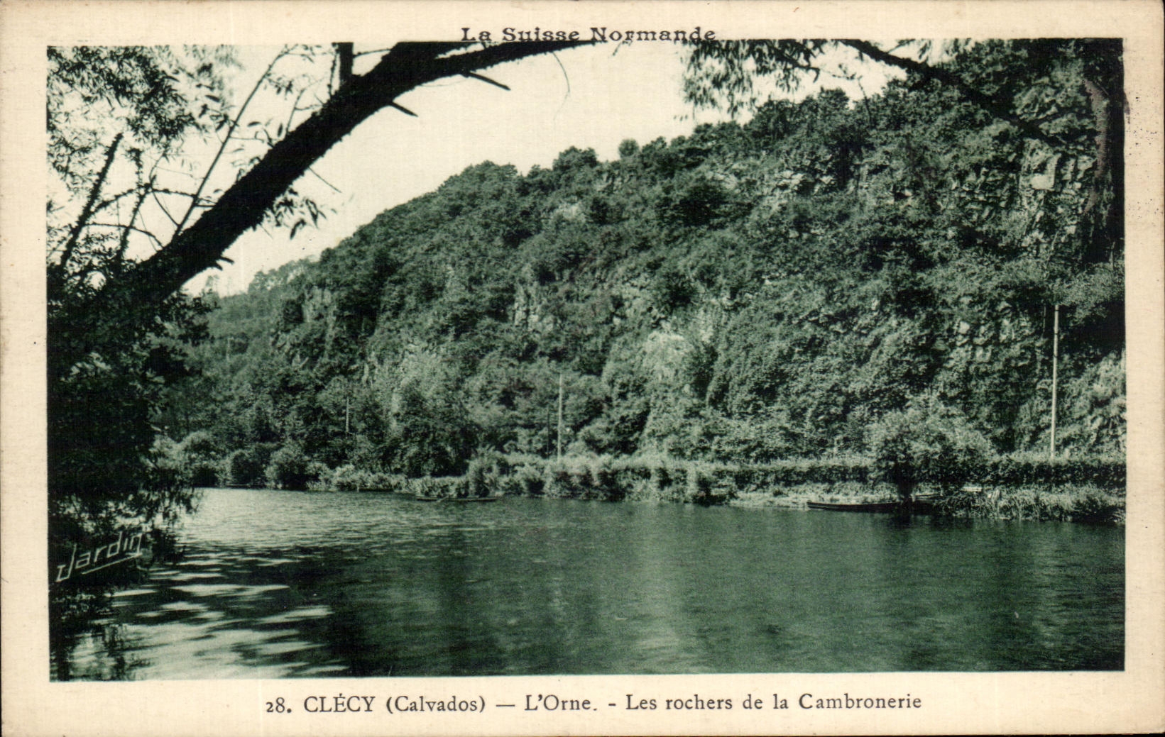 Clécy (Calvados) — Les rochers de la Cambronerie — Édition E. Jardin
