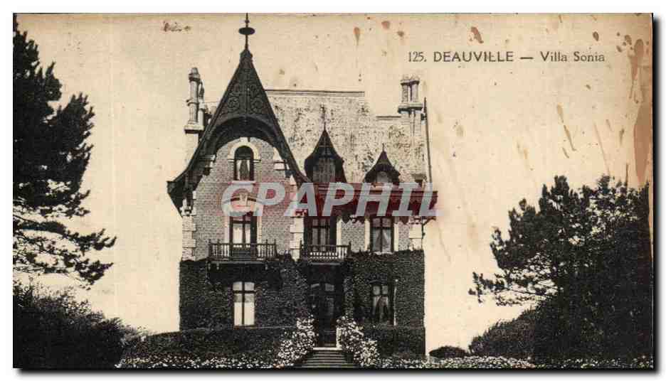 Deauville — Villa Sonia — A. Bustry, éditeur