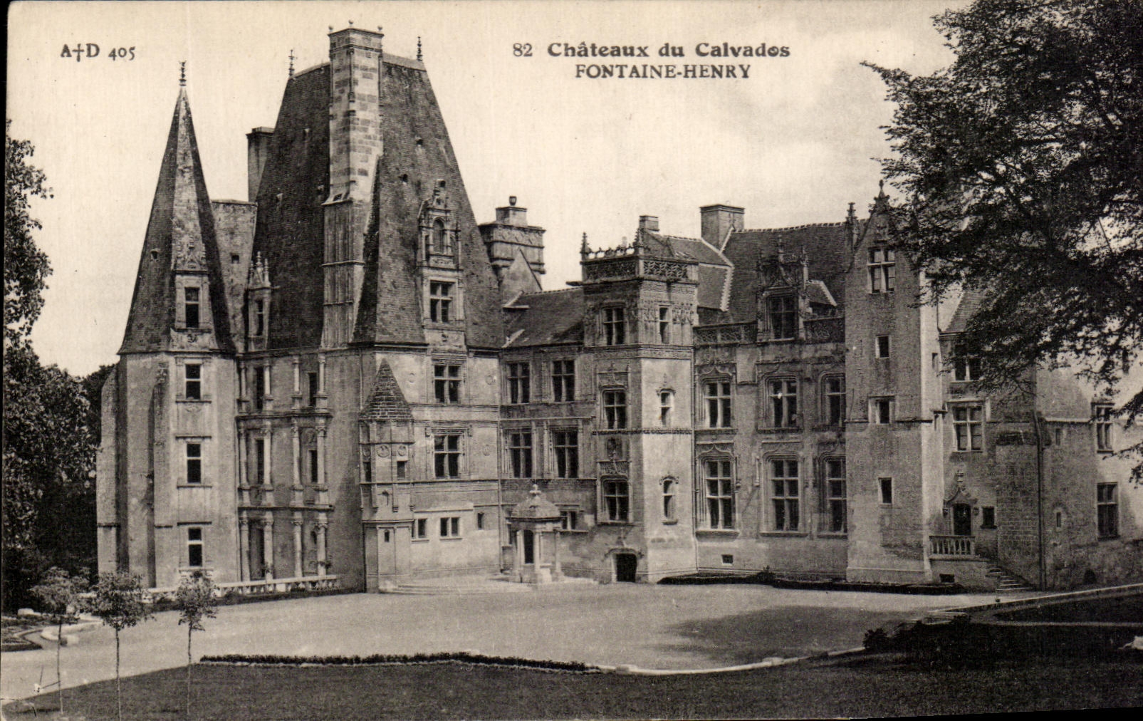 Schloss Fontaine-Henry — Calvados — A+D 405