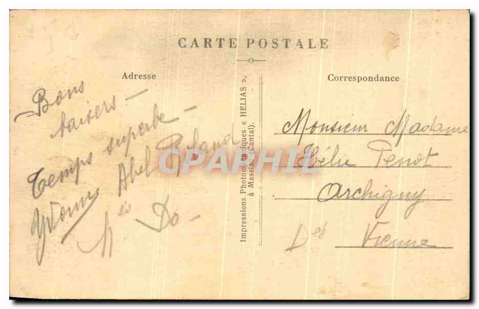 CPA Viaduc de Garabit Long Haut L'une des Oeuvres d'art les plus Grandioses de l'Europe — Rückseite