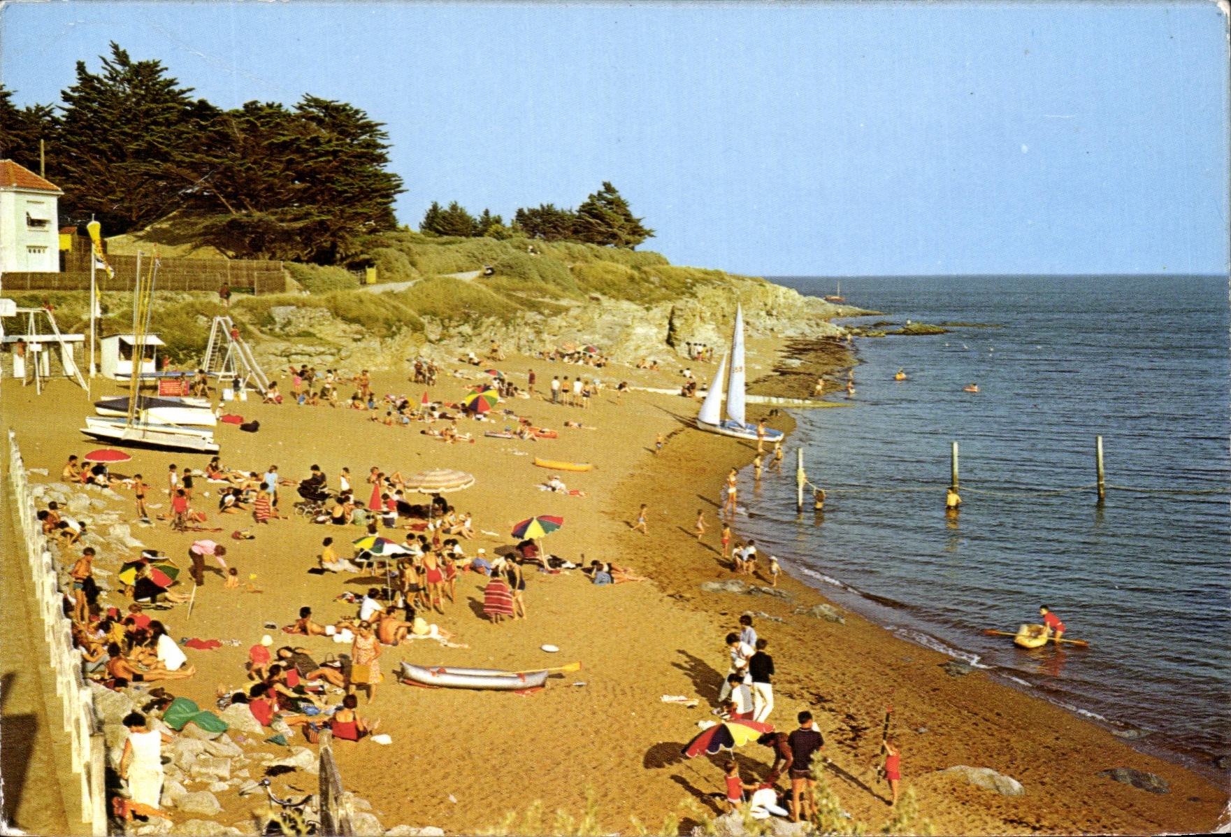 CPM Prefailles la plage de Port Meleu