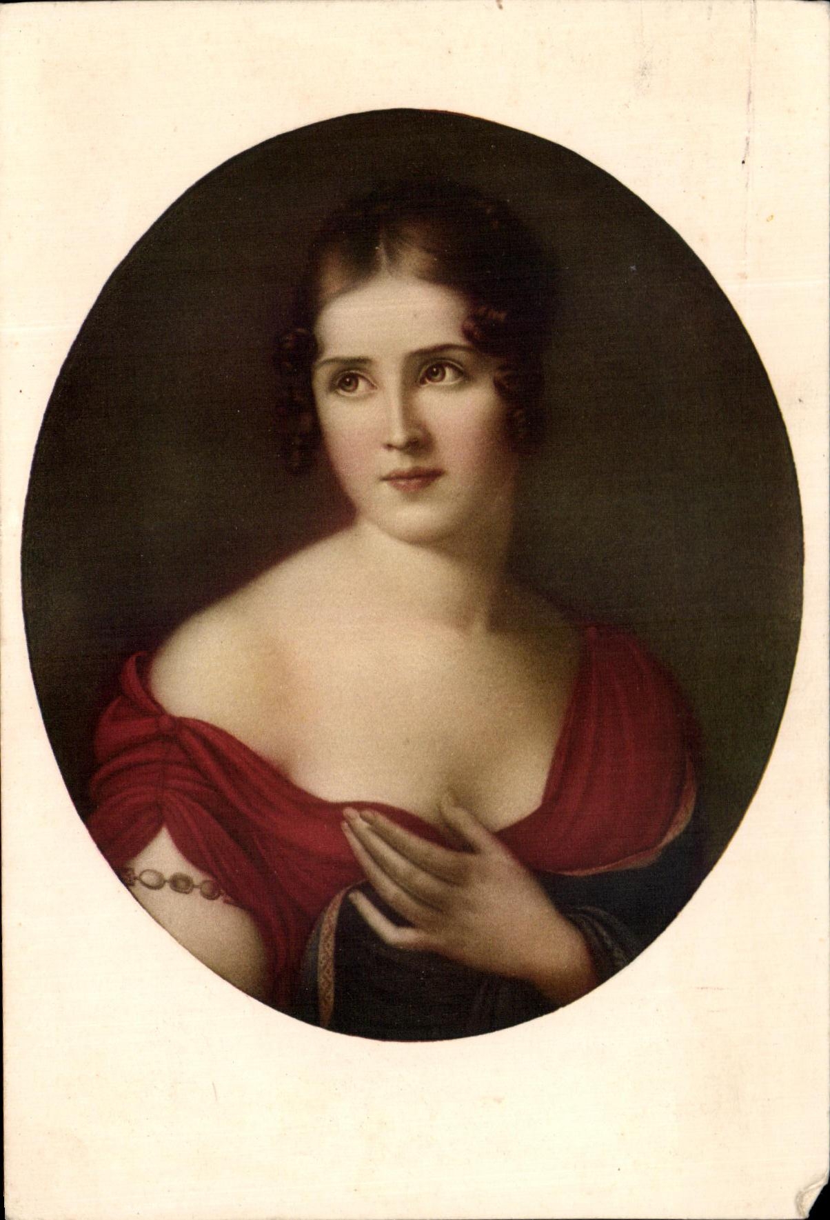 CPA La Bella Greca Counis Galleri Uffizi Firenze