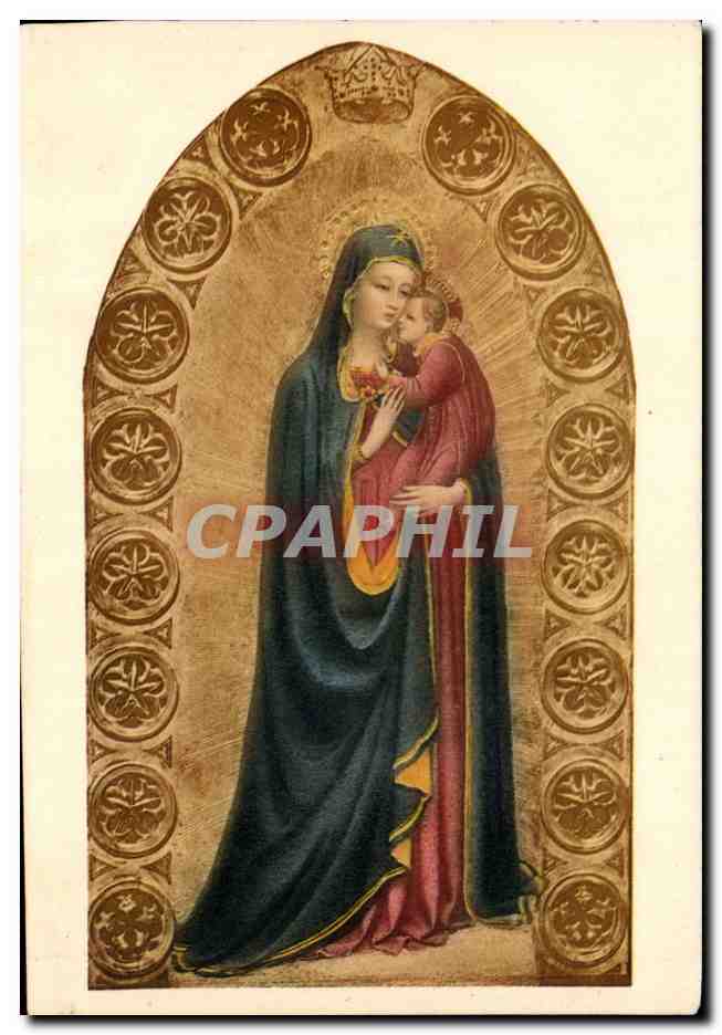 CPA La Madonna Della Stella Beato Augelico Museo di San Marco Firenze