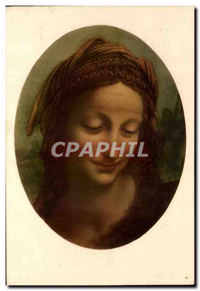 CPA Leonardo da vinci S Anna Musee du Louvre Paris 