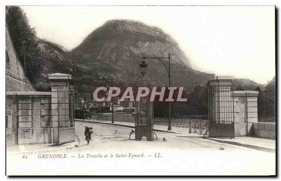Grenoble — La Trouche et le Saint-Eynard — LL. - Anverso