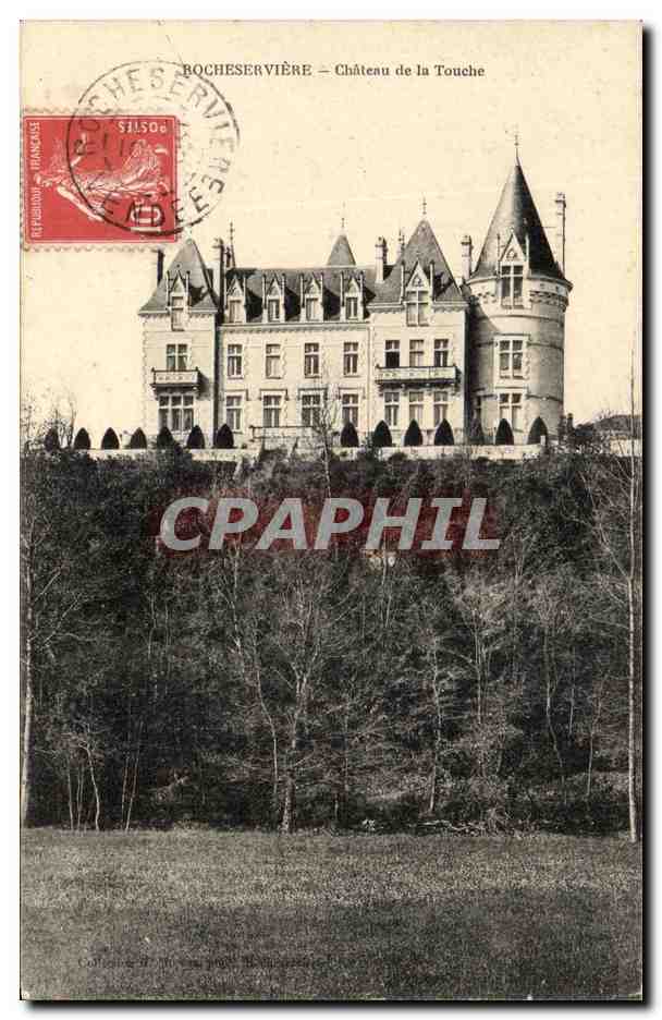 CPA Rocheserviere Chateau De La Touche