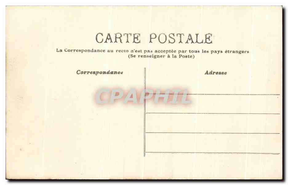 CPA Les Herbiers Vieux Puits Du Sur La Propriete De M Billon  — Back