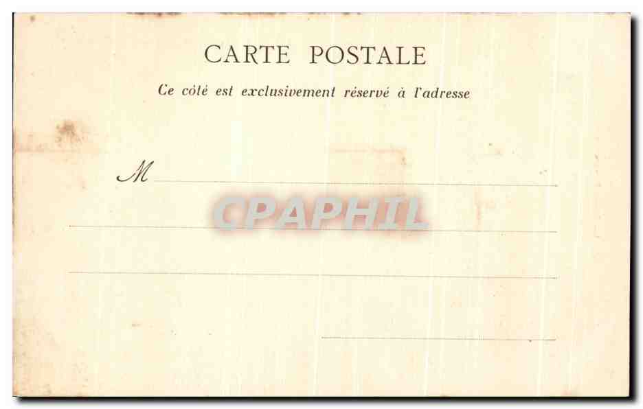 CPA Chambretaud Le Bois Niart — Rückseite