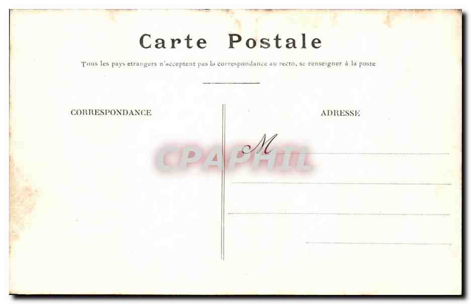 CPA Saint Paul En Pareds L'Eglise — Back