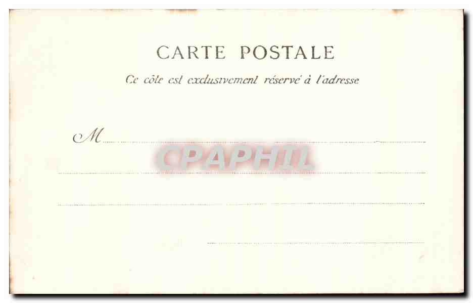 Saint-Hilaire-de-Mortagne — Vieux château de Burguet — Librairie Pétrey, Mortagne — Rückseite