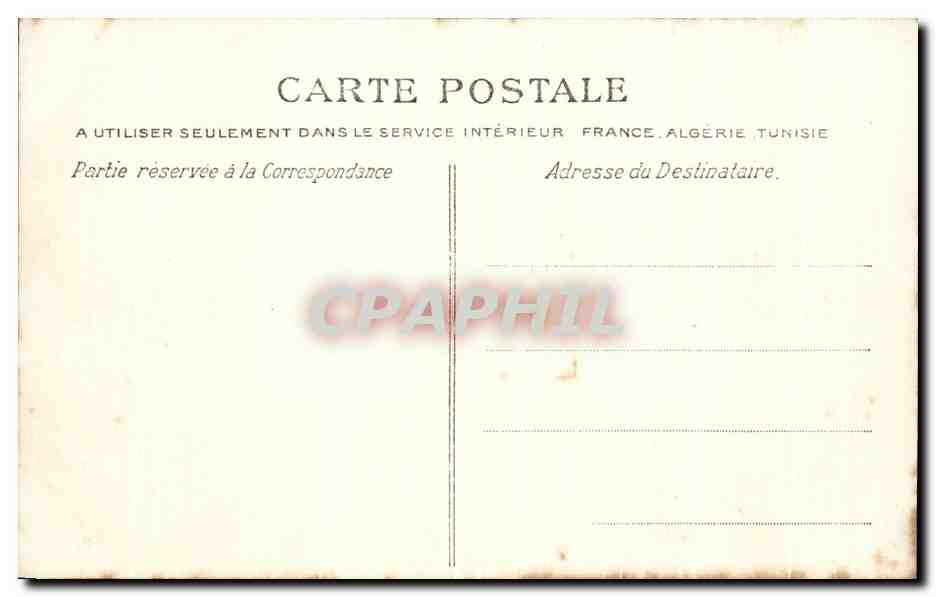 CPA Saint Fulgent Ruines Du Chateau Du Puy Greffier Ce Chateau Fut — Rückseite