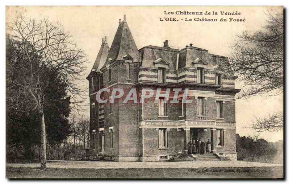 CPA Les Chateaux De La Vendee L'Oie Le Chateau Du Fosse