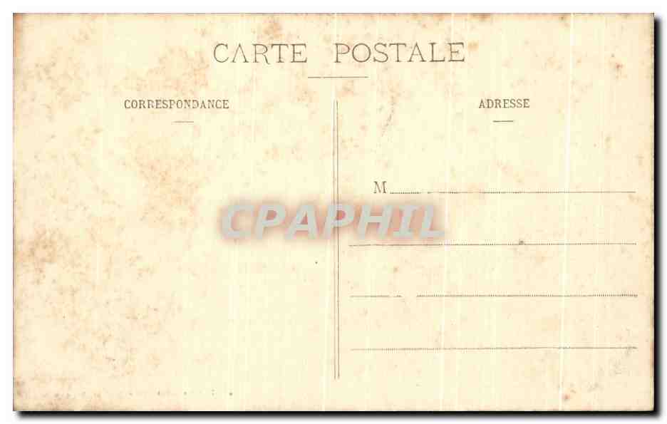 CPA Les Chateaux De La Vendee L'Oie Le Chateau Du Fosse — Back
