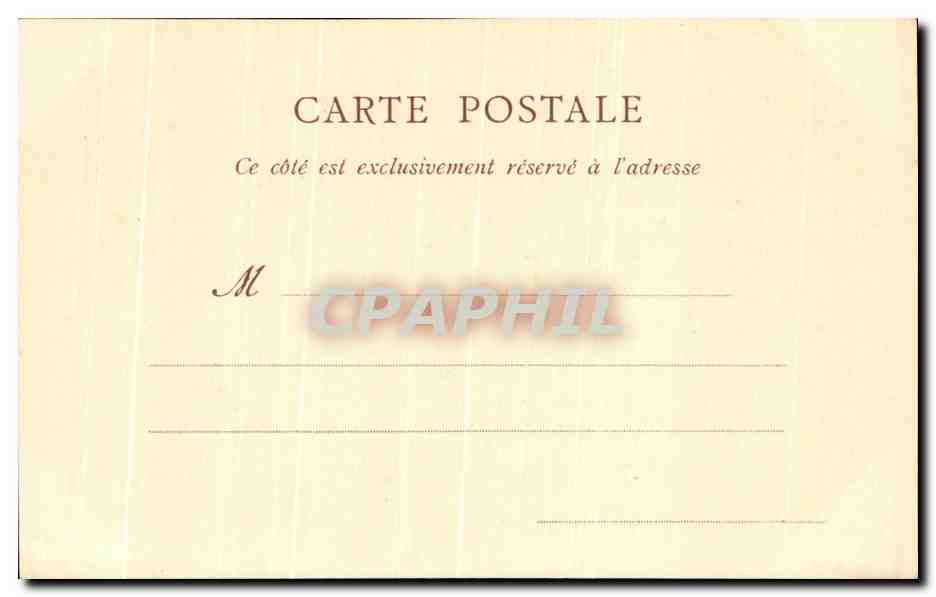 CPA Carnac Porche De l'Eglise — Rückseite