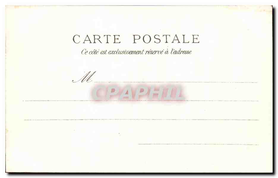 CPA Penmarch Le Moine De Saint Guenole — Rückseite