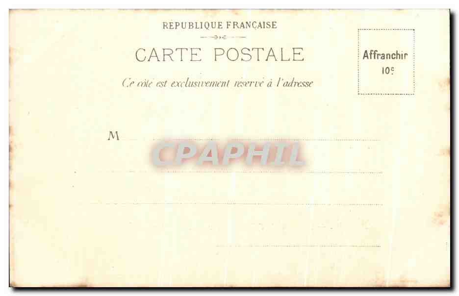 Belle-Ile — Rochers de l'Apothicaire — FA & Cie. — Verso