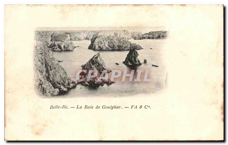 Belle-Ile — La Baie de Goulphar — FA & C*