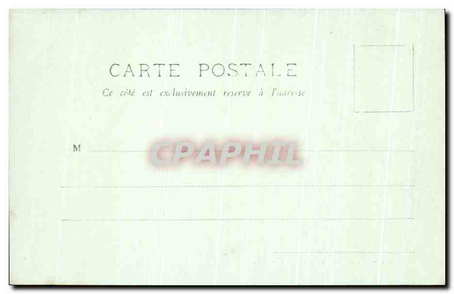 CPA Grenoble La Chaine de Belledonne — Verso