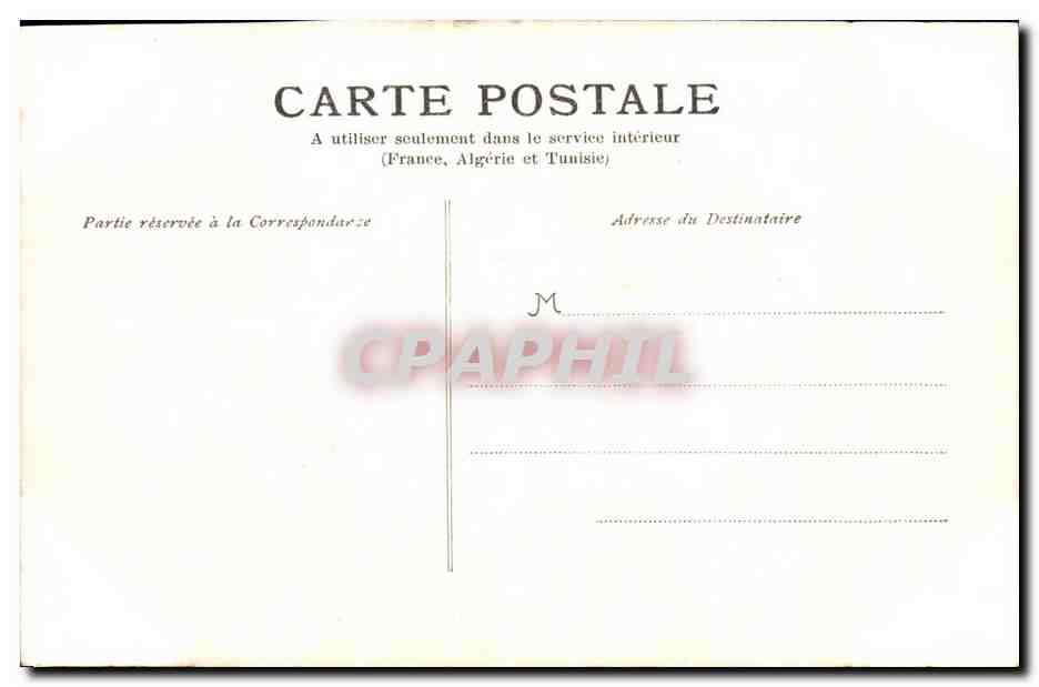 CPA Grenoble Le Pont de I'Esplanade et les forts — Verso