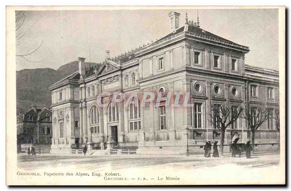 Grenoble. Papeterie des Alpes. Eug. Robert — Le Musée