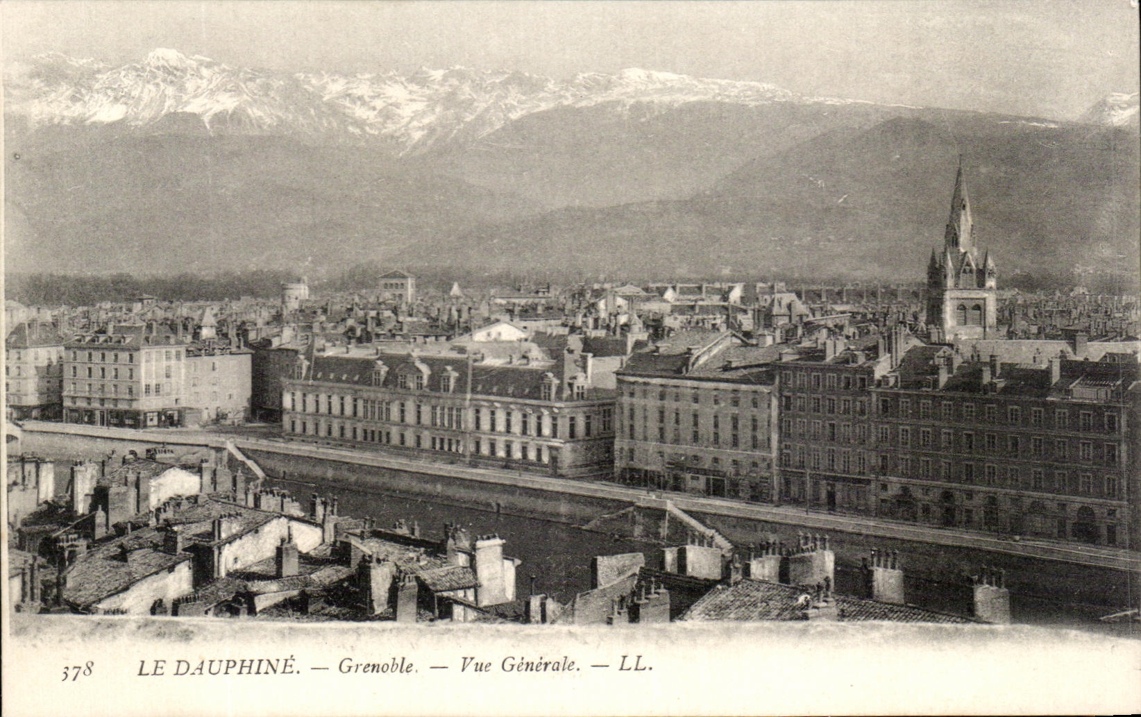 Grenoble — Vue Générale — LL.