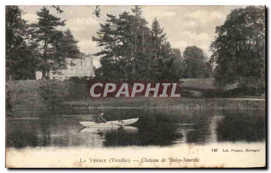 CPA Verrie Chateau de Boisy Sourdis
