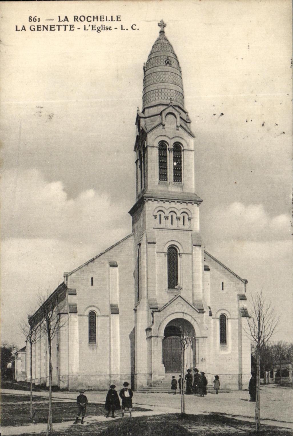 CPA La Rochelle La Genette L'Eglise