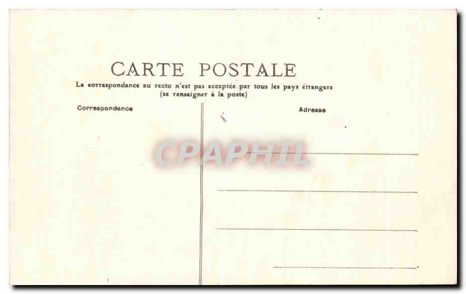 CPA La Rochelle Genette Interieur de I'Eglise du Sacre Coeur — Rückseite