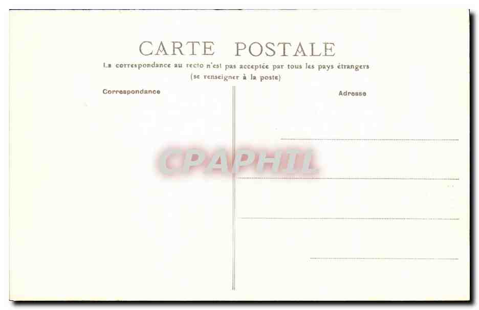 La Rochelle — La Tour de la Lanterne dite des 'Quatre-Sergents' — L. C. n° 947 — Verso