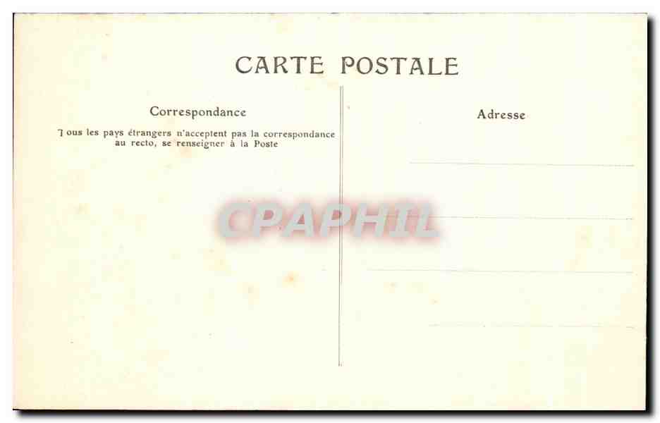 CPA La Rochelle Rue de la Grosse Horloge — Rückseite