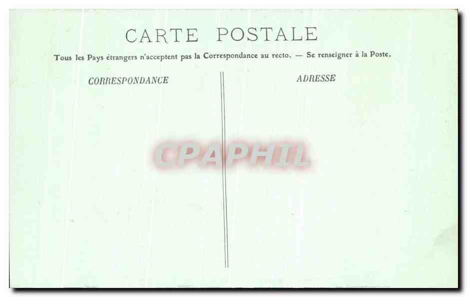 CPA Le Dauphine Sassenage cascade du Furon — Rückseite