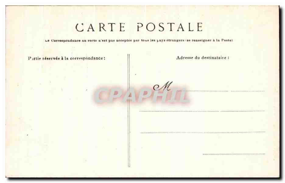 Côte d'Émeraude — L'Ermité de Haute Folie — G.F. — Auteur des Rochers sculptés de Rotheneuf — Reverso