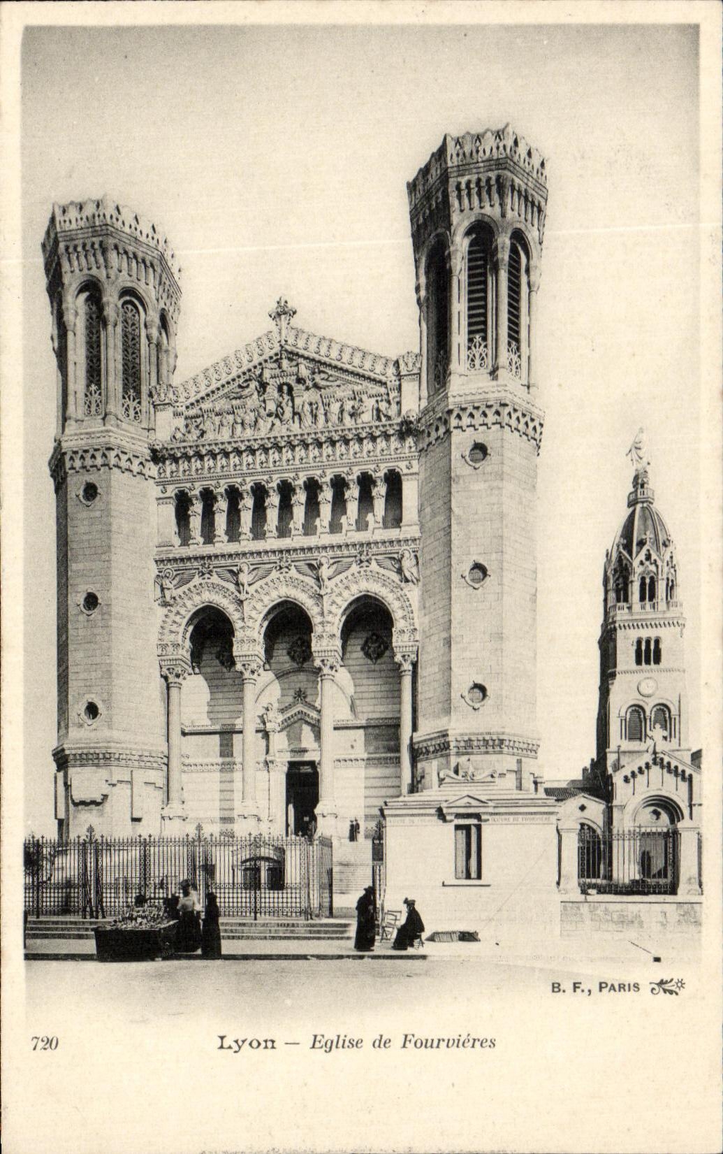 Lyon — Église de Fourvières — B. F., Paris, n° 720