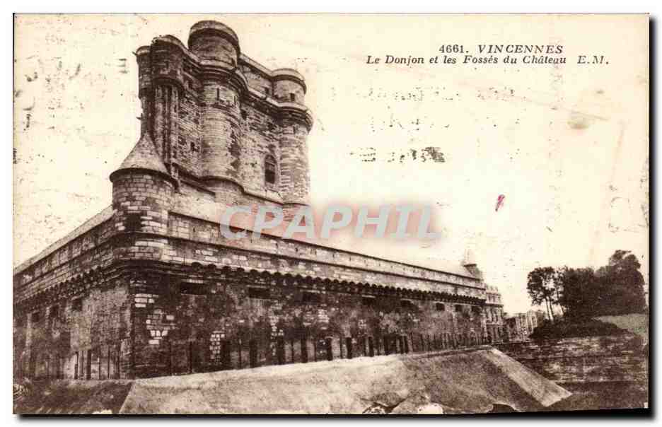 Vincennes — Le Donjon et les Fossés du Château — E.M. n°4661