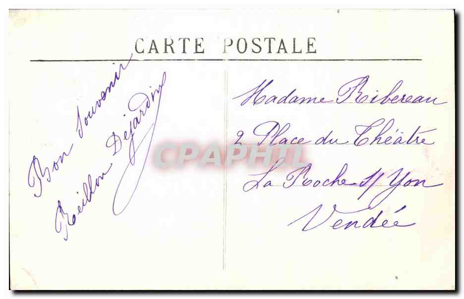 CPA Barbaste Tours du Moulin d'Henri IV — Rückseite