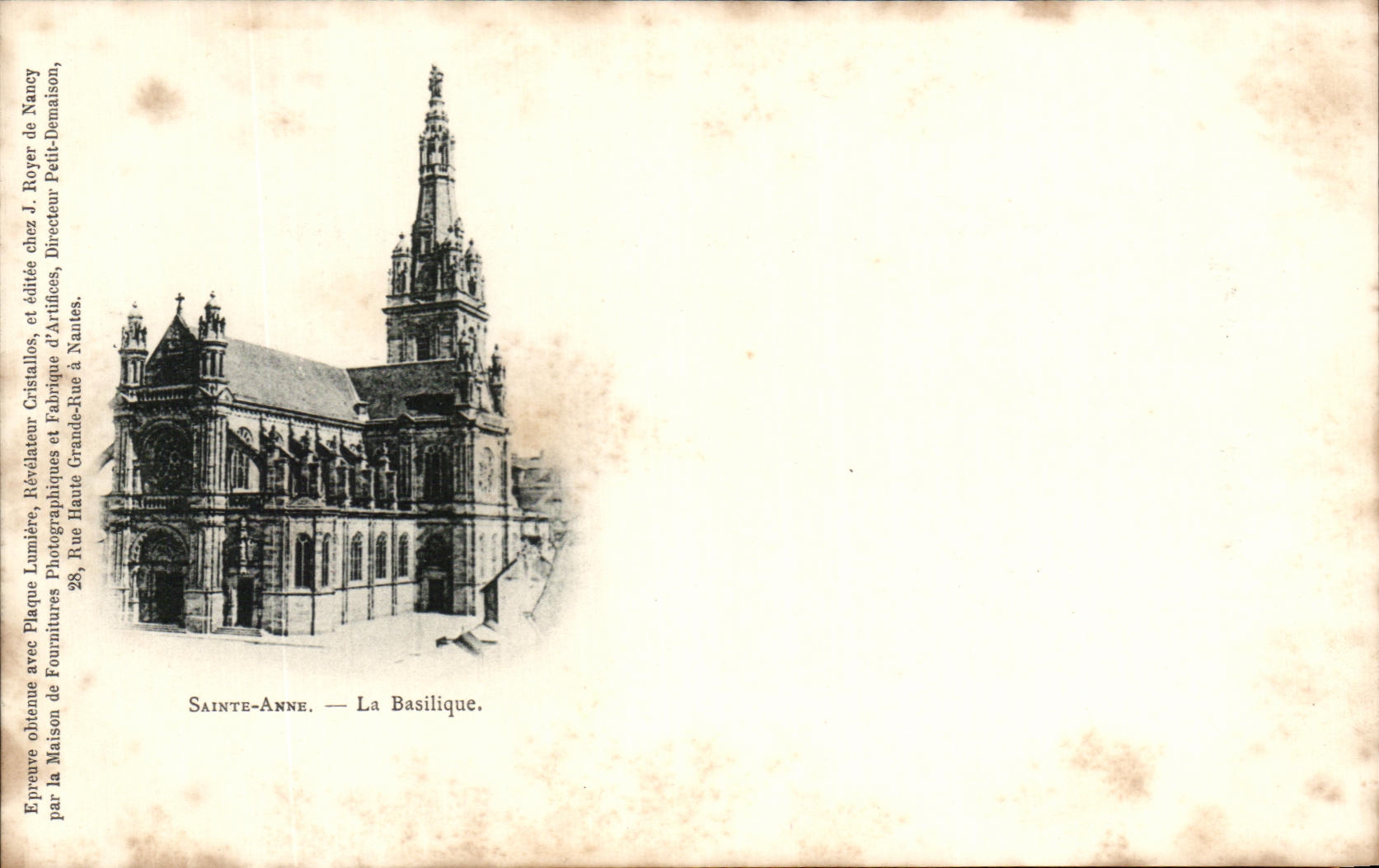 Sainte-Anne — La Basilique — J. Royer, Nantes