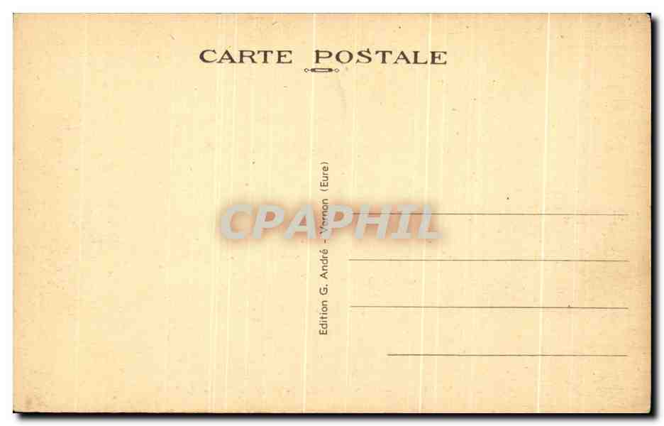 CPA Pacy Sur Eure Vue Generale Prise De La Route De Paris — Rückseite
