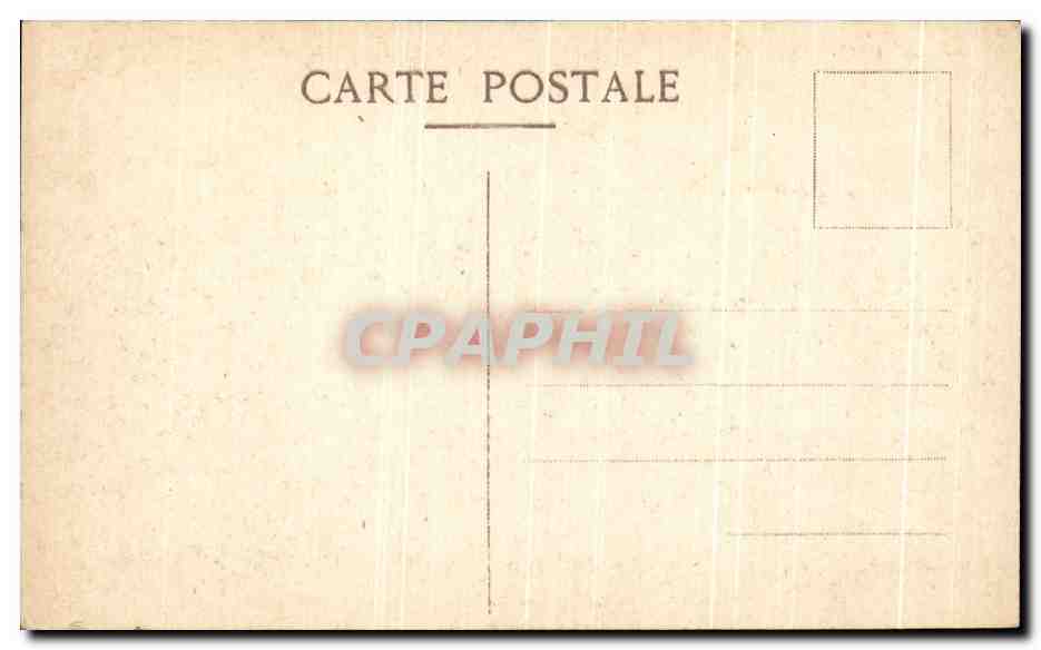 Grenoble — Vue S.-E. Jardin de Plantes et Préfecture — Cliché de la Compagnie Aérienne Française — Verso