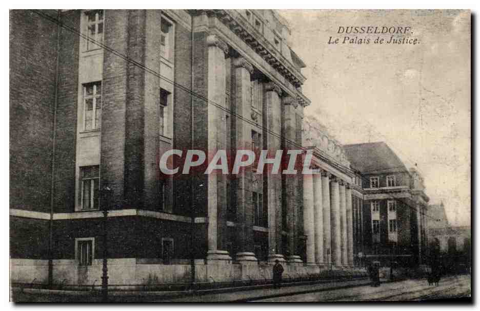 CPA Dusseldore Le Palais De Justice