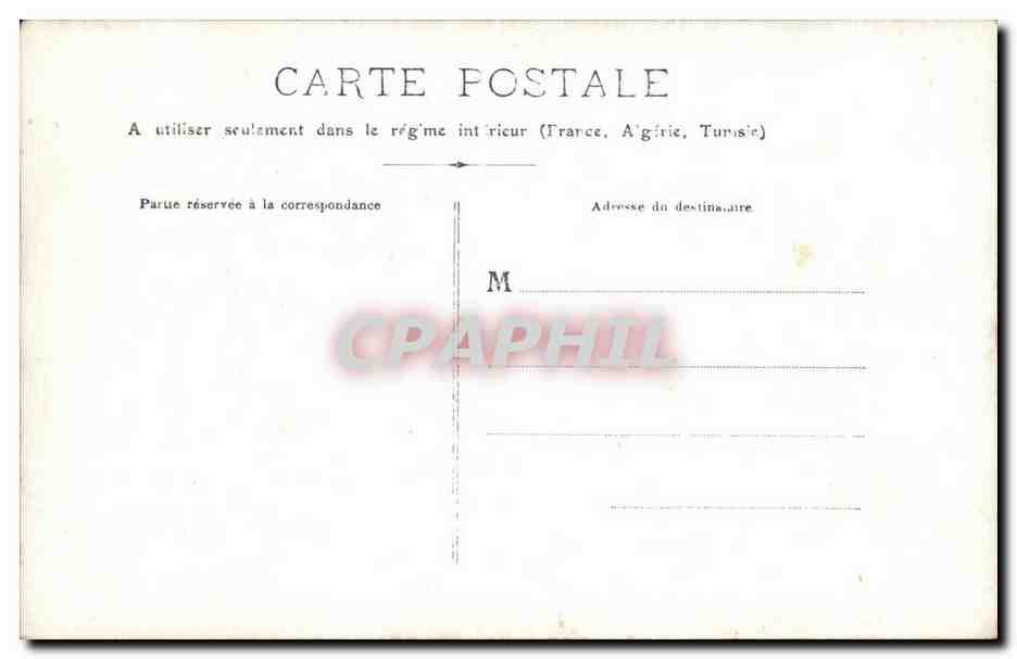 CARTE PHOTO Femmes et enfants Folklore — Verso