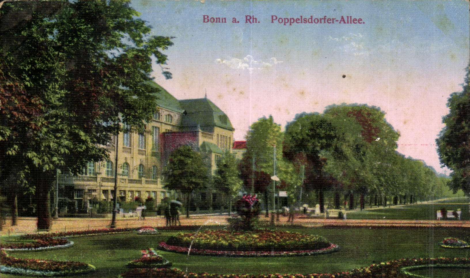 CPA Bonn a Rh Poppelsdorfer Allee