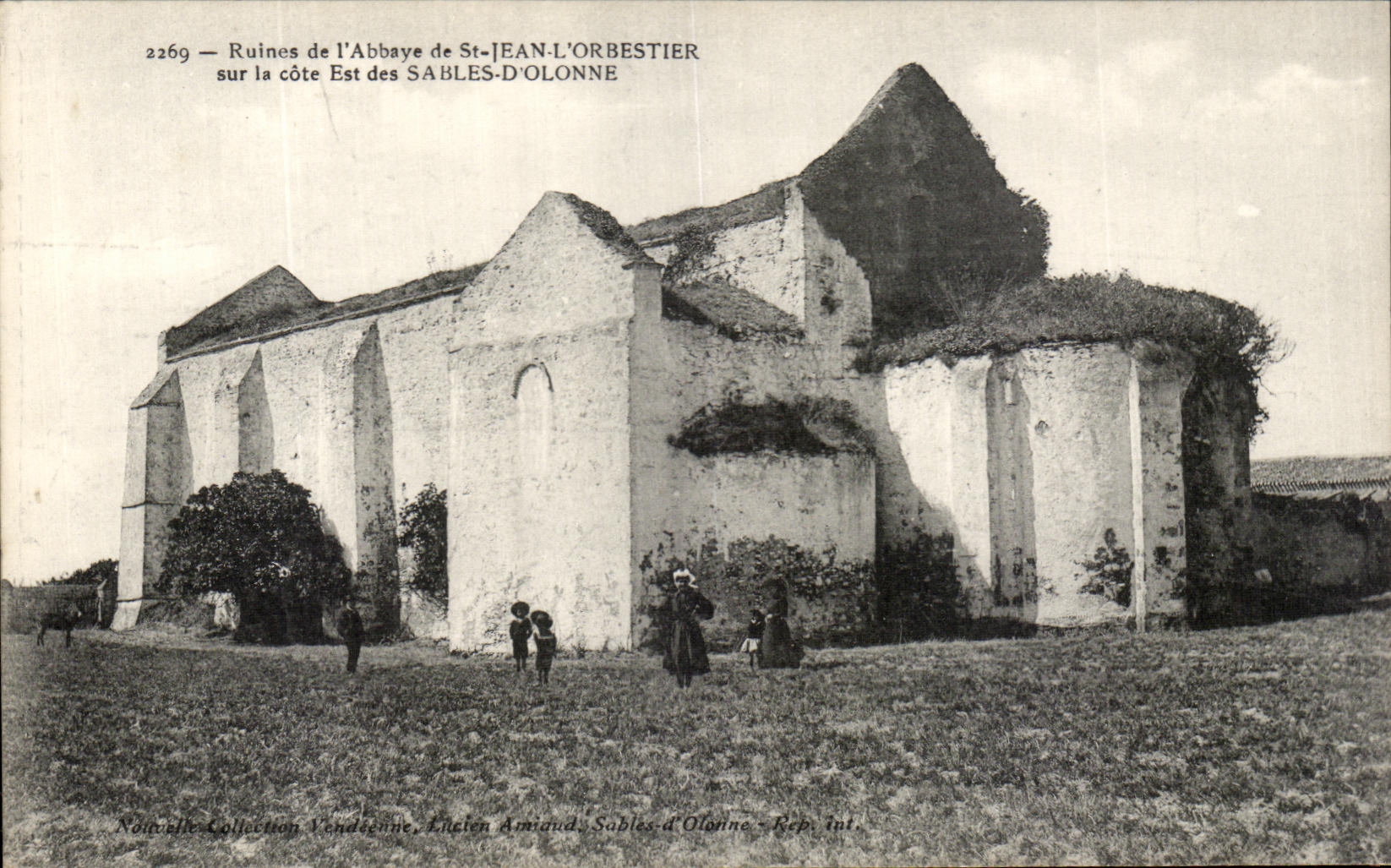 CPA Les Sables D'Olonne St Jean l'Orbestier sur la cote est des Sables d'Olonne 