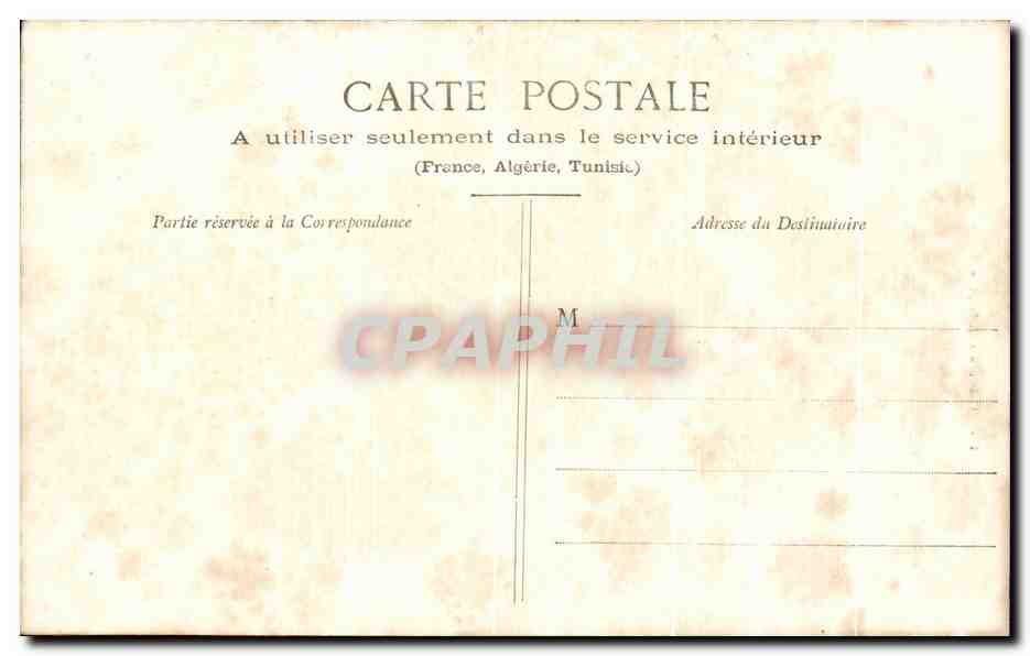 CPA Les Chateaux De La Vendee La Mothe Achard Le chateau De La Foret — Back