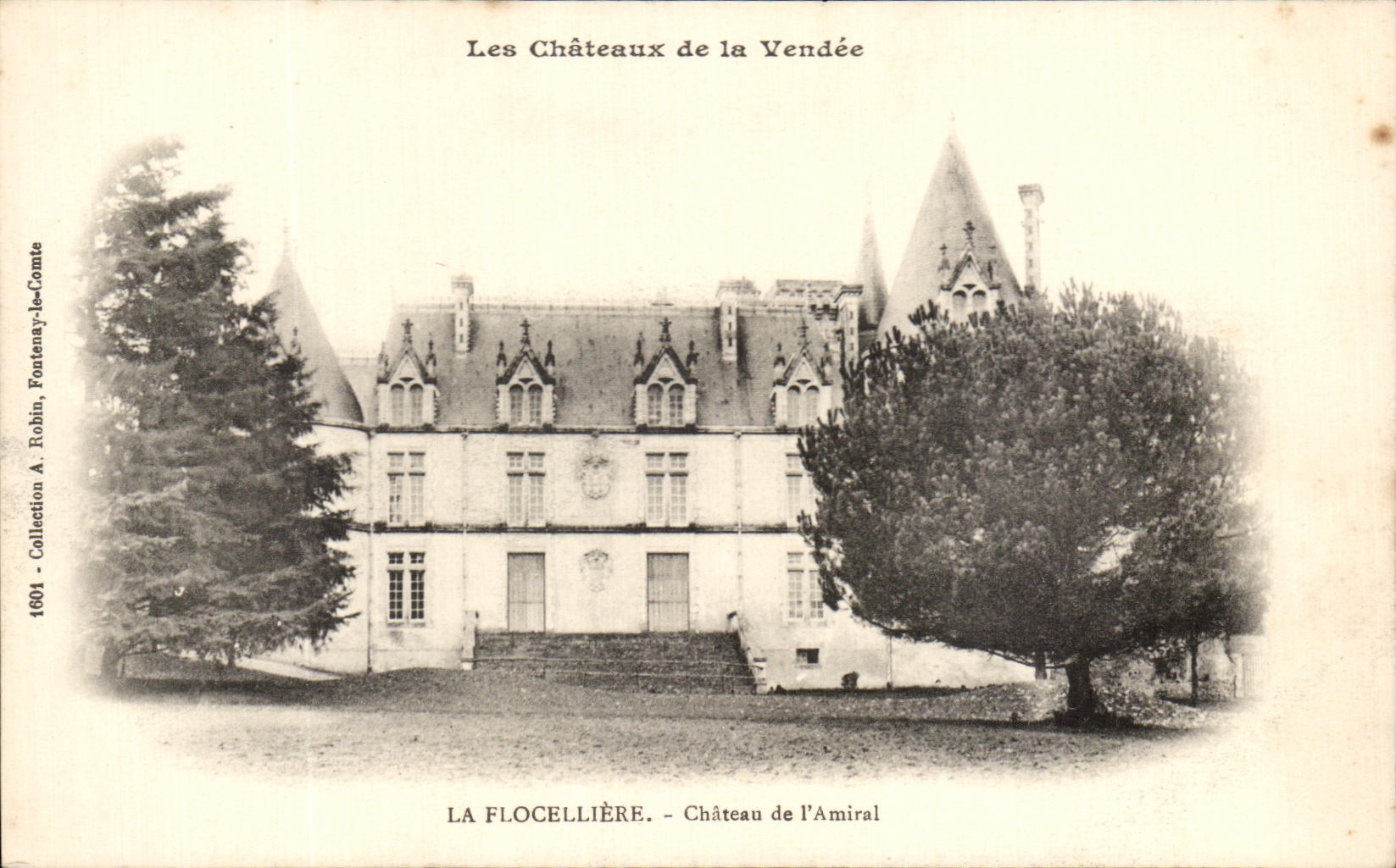 CPA Les Chateaux De La Vendee La Flocelliere Chateau De l'Amiral